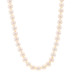 Yellow Gold Cultured Pearl Knotted Strand Necklace 17 3/4" - 10k Yellow Gold Cultured Pearl Knotted Strand Necklace 17 3/4" - 10k