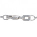 White Gold Cultured Pearl Station Necklace 17" - 14k Box Chain Italy White Gold Cultured Pearl Station Necklace 17" - 14k Box Chain Italy