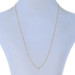 Yellow Gold Dashing Diamond Solitaire Pendant Necklace -14k Rnd .15ct Adjustable Yellow Gold Dashing Diamond Solitaire Pendant Necklace -14k Rnd .15ct Adjustable