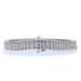 White Gold Diamond Link Bracelet 7" - 14k Round Brilliant 3.00ctw White Gold Diamond Link Bracelet 7" - 14k Round Brilliant 3.00ctw