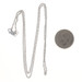 White Gold Prince of Wales Chain Necklace 18" - 14k White Gold Prince of Wales Chain Necklace 18" - 14k
