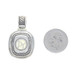David Yurman Lemon Quartz Enhancer Clip Pendant - Sterling 925 Yellow 14k Cable David Yurman Lemon Quartz Enhancer Clip Pendant - Sterling 925 Yellow 14k Cable