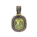 David Yurman Lemon Quartz Enhancer Clip Pendant - Sterling 925 Yellow 14k Cable David Yurman Lemon Quartz Enhancer Clip Pendant - Sterling 925 Yellow 14k Cable