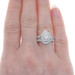 Neil Lane Diamond Halo Engagement Ring & Wedding Band WhiteGold 14k Pear 1.87ctw Neil Lane Diamond Halo Engagement Ring & Wedding Band WhiteGold 14k Pear 1.87ctw