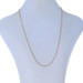 Yellow Gold Cable Chain Necklace - 14k Adjustable Length Yellow Gold Cable Chain Necklace - 14k Adjustable Length