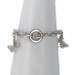 Lagos Butterfly Charm Bracelet 7 1/4" Sterling Silver 925 Yellow Gold 18k Nature Lagos Butterfly Charm Bracelet 7 1/4" Sterling Silver 925 Yellow Gold 18k Nature