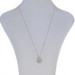 White Gold Diamond Mother & Child Heart Necklace 18" - 10k Rd .12ctw Family Love White Gold Diamond Mother & Child Heart Necklace 18" - 10k Rd .12ctw Family Love
