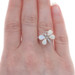 Yellow Gold Opal & Diamond Butterfly Ring - 14k Pear Cabochon 1.18ctw Nature Yellow Gold Opal & Diamond Butterfly Ring - 14k Pear Cabochon 1.18ctw Nature