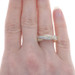 Yellow Gold Pavé Diamond Twist Band - 14k Single Cut .13ctw Ring Yellow Gold Pavé Diamond Twist Band - 14k Single Cut .13ctw Ring