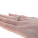 Yellow Gold Pavé Diamond Twist Band - 14k Single Cut .13ctw Ring Yellow Gold Pavé Diamond Twist Band - 14k Single Cut .13ctw Ring