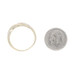 Yellow Gold Pavé Diamond Twist Band - 14k Single Cut .13ctw Ring Yellow Gold Pavé Diamond Twist Band - 14k Single Cut .13ctw Ring