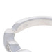 White Gold Diamond Wedding Band - 10k Single Cut .10ctw Twist Milgrain Ring White Gold Diamond Wedding Band - 10k Single Cut .10ctw Twist Milgrain Ring