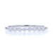 White Gold Diamond Wedding Band - 14k Round Brilliant .23ctw Ring White Gold Diamond Wedding Band - 14k Round Brilliant .23ctw Ring