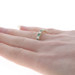 Yellow Gold Emerald Diamond Band - 18k Round .89ctw French Set Ring Yellow Gold Emerald Diamond Band - 18k Round .89ctw French Set Ring