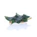 Fluhler Nephrite Jade Vintage Leaf Brooch - Yellow Gold 14k Carved Botanical Pin Fluhler Nephrite Jade Vintage Leaf Brooch - Yellow Gold 14k Carved Botanical Pin