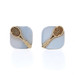 Sterling Silver Tennis Racket Men's Cufflinks - 925 & 14k Gold Sports Racquet Sterling Silver Tennis Racket Men's Cufflinks - 925 & 14k Gold Sports Racquet