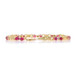 Yellow Gold Ruby Diamond Link Bracelet 6 3/4" - 10k Pear 2.57ctw Yellow Gold Ruby Diamond Link Bracelet 6 3/4" - 10k Pear 2.57ctw