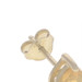 Sterling Opal Heart Stud Earrings - 925 Gold Plated Heart .50ctw Love Pierced Sterling Opal Heart Stud Earrings - 925 Gold Plated Heart .50ctw Love Pierced