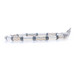 Tiffany & Co. Aztek Hematitie Beaded Bracelet 7 1/2" - Sterling Silver 925 Tiffany & Co. Aztek Hematitie Beaded Bracelet 7 1/2" - Sterling Silver 925