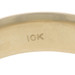 Yellow Gold Men's Wedding Band - 10k Comfort Fit Ring Yellow Gold Men's Wedding Band - 10k Comfort Fit Ring