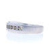 Le Vian Diamond Men's Wedding Band - White Gold 14k Rd .38ctw Seven-Stone Ring Le Vian Diamond Men's Wedding Band - White Gold 14k Rd .38ctw Seven-Stone Ring