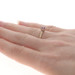 Yellow Gold Purple Tourmaline Solitaire Ring - 14k Round .45ct Engagement Yellow Gold Purple Tourmaline Solitaire Ring - 14k Round .45ct Engagement