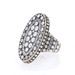 John Hardy Dot Oval Ring - Sterling Silver 925 Statement John Hardy Dot Oval Ring - Sterling Silver 925 Statement