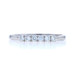 Platinum Diamond Wedding Band - Round Brilliant 0.24ctw Six-Stone Ring Platinum Diamond Wedding Band - Round Brilliant 0.24ctw Six-Stone Ring