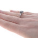 White Gold Purple Spinel & Diamond Ring - 14k Cushion 2.12ctw Engagement White Gold Purple Spinel & Diamond Ring - 14k Cushion 2.12ctw Engagement
