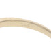 Yellow Gold Enhancer Wedding Band - 14k Wishbone Guard Ring