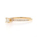 Yellow Gold Diamond Engagement Ring - 14k Round Brilliant .58ctw GIA Yellow Gold Diamond Engagement Ring - 14k Round Brilliant .58ctw GIA