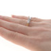 A. Jaffe Semi-Mount Engagement Ring YellowGold 18k Bag Dias .34ctw fits ~6-6.5mm