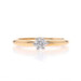 Jabel Diamond Solitaire Engagement Ring - Yellow Gold 14k Round Brilliant .20ct Jabel Diamond Solitaire Engagement Ring - Yellow Gold 14k Round Brilliant .20ct