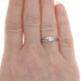 White Gold Diamond Vintage Engagement Ring & Wedding Band - 14k Round .21ctw White Gold Diamond Vintage Engagement Ring & Wedding Band - 14k Round .21ctw