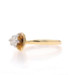 Yellow Gold Diamond Heart Solitaire Ring - 14k .30ct Love Engagement Promise