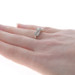 Yellow Gold Diamond Vintage Ring - 14k Round.28ctw Floral Etched Milgrain Yellow Gold Diamond Vintage Ring - 14k Round.28ctw Floral Etched Milgrain