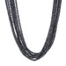 Sterling Silver Fancy Chain Ten-Strand Necklace 20" - 925 Sterling Silver Fancy Chain Ten-Strand Necklace 20" - 925