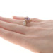 Yellow Gold Amethyst Diamond Bypass Ring - 14k Oval 2.40ctw Yellow Gold Amethyst Diamond Bypass Ring - 14k Oval 2.40ctw