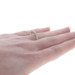 Platinum Diamond Wedding Band - Round Brilliant .12ctw Six-Stone Ring Platinum Diamond Wedding Band - Round Brilliant .12ctw Six-Stone Ring