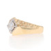 Yellow Gold Diamond Men's Ring - 14k Round .70ct Solitaire Euro Shank Textured Yellow Gold Diamond Men's Ring - 14k Round .70ct Solitaire Euro Shank Textured