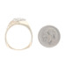 Yellow Gold Diamond Men's Ring - 14k Round .70ct Solitaire Euro Shank Textured Yellow Gold Diamond Men's Ring - 14k Round .70ct Solitaire Euro Shank Textured