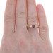 Yellow Gold Rubellite Tourmaline Diamond Ring 14k Rd .37ctw Engagement Stackable Yellow Gold Rubellite Tourmaline Diamond Ring 14k Rd .37ctw Engagement Stackable