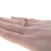 Yellow Gold Rubellite Tourmaline Diamond Ring 14k Rd .37ctw Engagement Stackable Yellow Gold Rubellite Tourmaline Diamond Ring 14k Rd .37ctw Engagement Stackable
