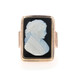 Yellow Gold Banded Agate Hardstone Victorian Men's Ring 10k Antique Carved Cameo Yellow Gold Banded Agate Hardstone Victorian Men's Ring 10k Antique Carved Cameo