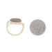 Yellow Gold Ancient Coin Statement Ring - 14k Currency Yellow Gold Ancient Coin Statement Ring - 14k Currency