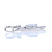 White Gold Lab-Created Opal Diamond Pendant 10k Pear Cab .45ct Teardrop Twist White Gold Lab-Created Opal Diamond Pendant 10k Pear Cab .45ct Teardrop Twist