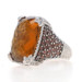 Judith Ripka Citrine & Cubic Zirconia Ring - Sterling 925 Rectangular Cushion Judith Ripka Citrine & Cubic Zirconia Ring - Sterling 925 Rectangular Cushion