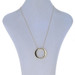 Roberto Coin Oval "O" Pendant Necklace 16 1/2" - Yellow Gold 18k