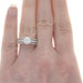 White Gold Lab-Created Diamond Engagement Ring - 18k Round 1.62ctw IGI Cathedral
