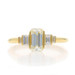 Yellow Gold Diamond Ring - 18k Emerald Cut 1.03ctw GIA Yellow Gold Diamond Ring - 18k Emerald Cut 1.03ctw GIA